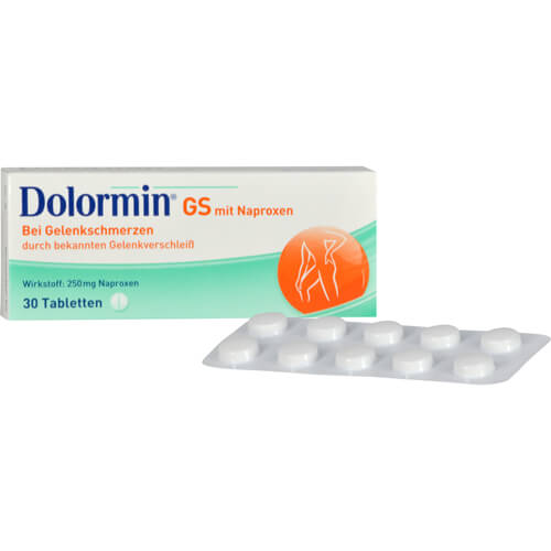 DOLORMIN GS mit Naproxen Tabletten DOLORMIN GS mit Naproxen Tabletten