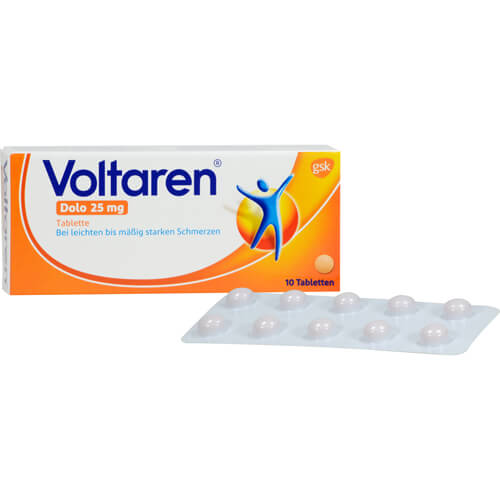 VOLTAREN Dolo 25 mg überzogene Tabletten VOLTAREN Dolo 25 mg überzogene Tabletten