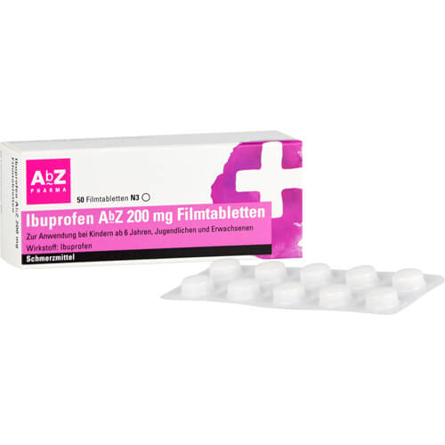 IBUPROFEN AbZ 200 mg Filmtabletten IBUPROFEN AbZ 200 mg Filmtabletten