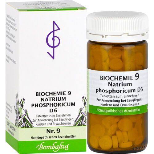 BIOCHEMIE 9 Natrium phosphoricum D 6 Tabletten BIOCHEMIE 9 Natrium phosphoricum D 6 Tabletten