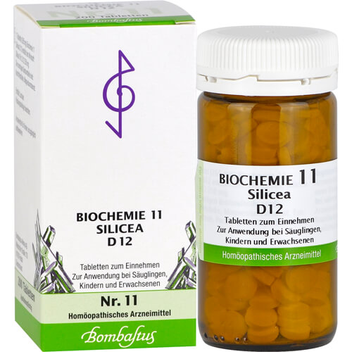 BIOCHEMIE 11 Silicea D 12 Tabletten BIOCHEMIE 11 Silicea D 12 Tabletten