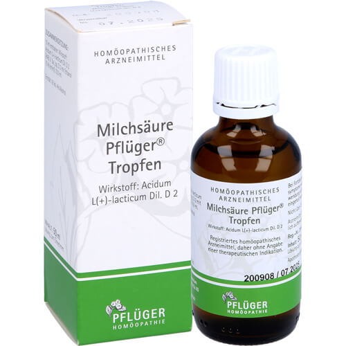 MILCHSÄURE Pflüger Tropfen MILCHSÄURE Pflüger Tropfen