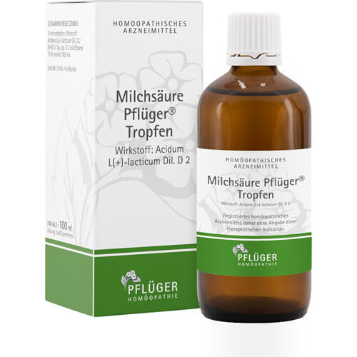 MILCHSÄURE Pflüger Tropfen MILCHSÄURE Pflüger Tropfen
