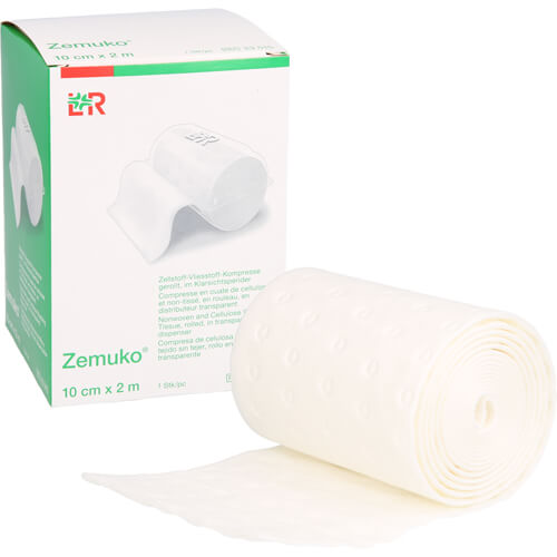 ZEMUKO Vliesstoff-Kompr.gerollt 10 cmx2 m ZEMUKO Vliesstoff-Kompr.gerollt 10 cmx2 m