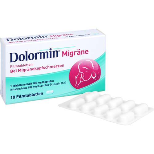 DOLORMIN Migräne Filmtabletten DOLORMIN Migräne Filmtabletten