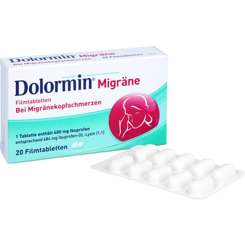 DOLORMIN Migräne Filmtabletten DOLORMIN Migräne Filmtabletten