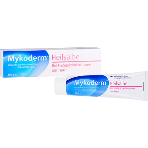 MYKODERM Heilsalbe Nystatin u.Zinkoxid MYKODERM Heilsalbe Nystatin u.Zinkoxid
