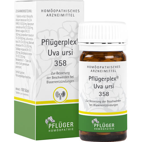 PFLÜGERPLEX Uva Ursi 358 Tabletten PFLÜGERPLEX Uva Ursi 358 Tabletten