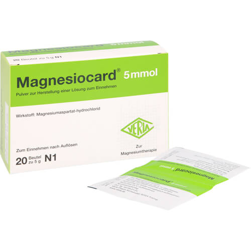 MAGNESIOCARD 5 mmol Plv.z.Her.e.Lsg.z.Einnehmen MAGNESIOCARD 5 mmol Plv.z.Her.e.Lsg.z.Einnehmen