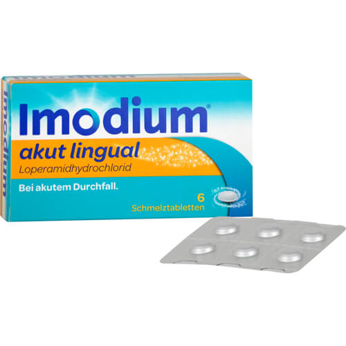 IMODIUM akut lingual Schmelztabletten IMODIUM akut lingual Schmelztabletten