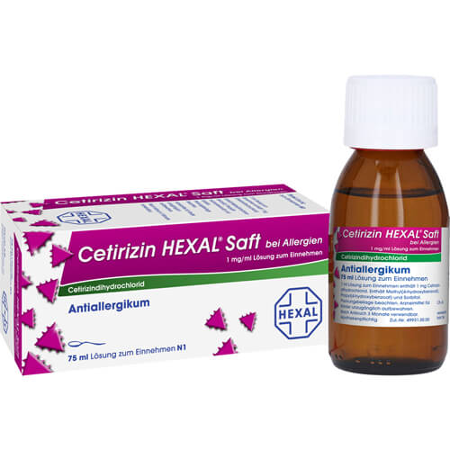 CETIRIZIN HEXAL Saft bei Allergien CETIRIZIN HEXAL Saft bei Allergien
