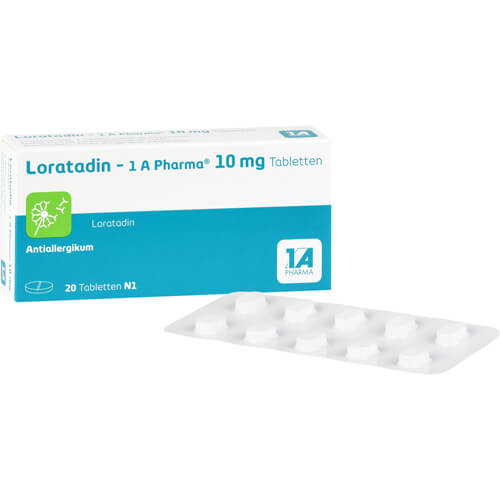 LORATADIN-1A Pharma Tabletten LORATADIN-1A Pharma Tabletten