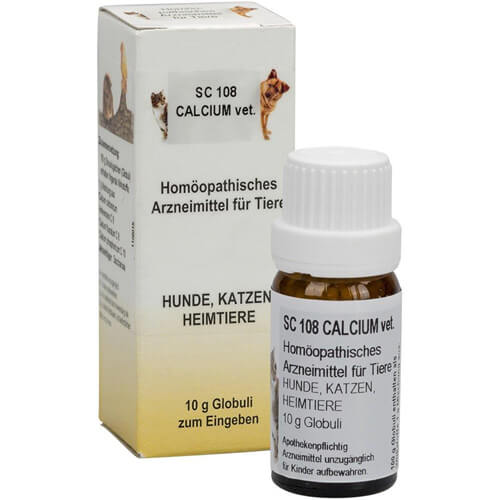 SC 108 Calcium Globuli f.Heimtiere/Hunde/Katzen SC 108 Calcium Globuli f.Heimtiere/Hunde/Katzen