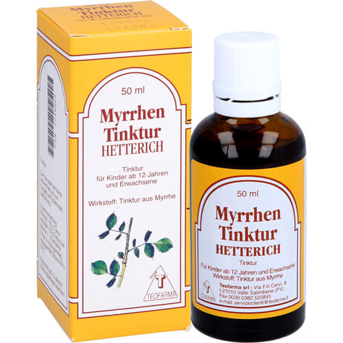 MYRRHENTINKTUR Hetterich MYRRHENTINKTUR Hetterich