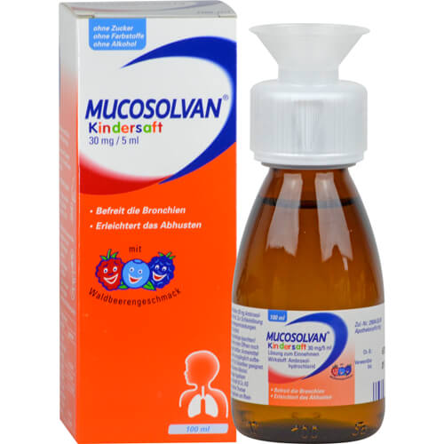 MUCOSOLVAN Kindersaft 30 mg/5 ml MUCOSOLVAN Kindersaft 30 mg/5 ml