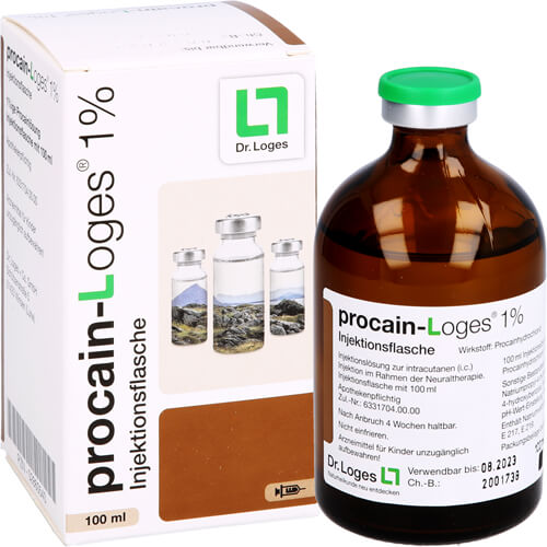 PROCAIN-Loges 1% Injektionsflasche PROCAIN-Loges 1% Injektionsflasche