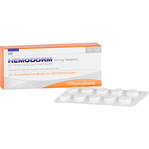 HEMODORM 50 mg Einschlaftabletten HEMODORM 50 mg Einschlaftabletten