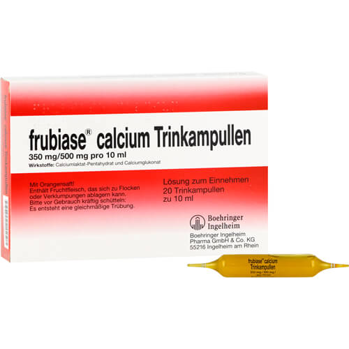 FRUBIASE CALCIUM T Trinkampullen FRUBIASE CALCIUM T Trinkampullen