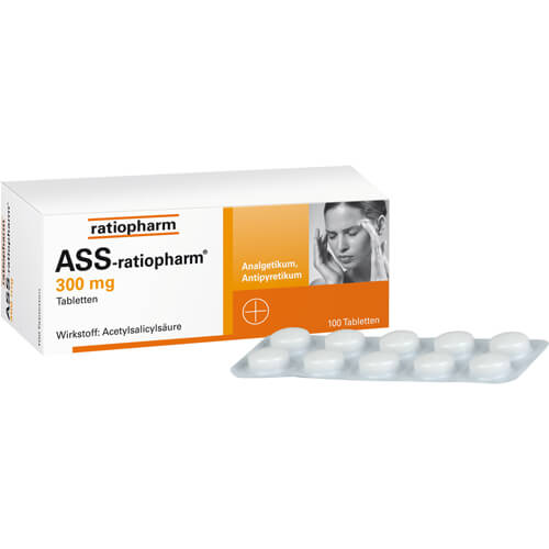 ASS-ratiopharm 300 mg Tabletten ASS-ratiopharm 300 mg Tabletten