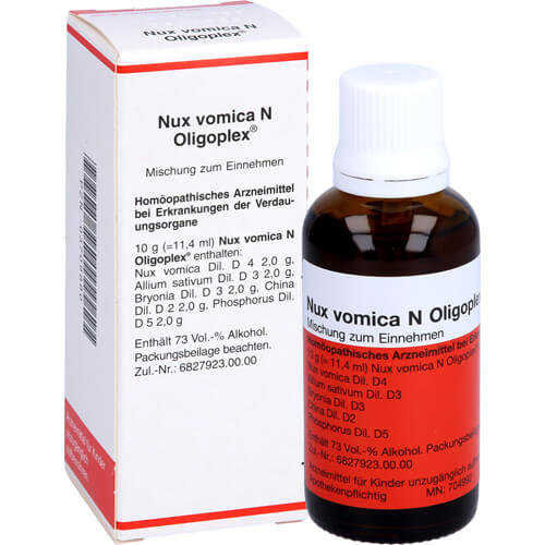 NUX VOMICA N Oligoplex Liquidum NUX VOMICA N Oligoplex Liquidum