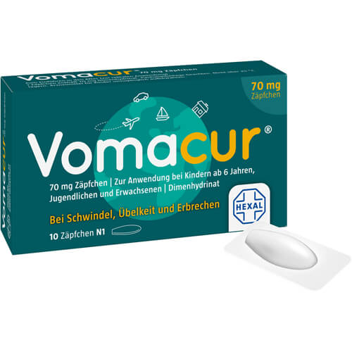 VOMACUR 70 Suppositorien VOMACUR 70 Suppositorien