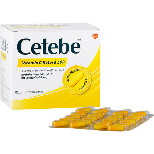 CETEBE Vitamin C Retardkapseln 500 mg CETEBE Vitamin C Retardkapseln 500 mg