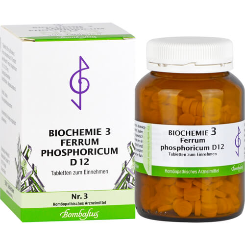 BIOCHEMIE 3 Ferrum phosphoricum D 12 Tabletten BIOCHEMIE 3 Ferrum phosphoricum D 12 Tabletten