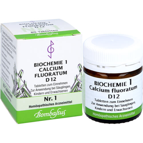 BIOCHEMIE 1 Calcium fluoratum D 12 Tabletten BIOCHEMIE 1 Calcium fluoratum D 12 Tabletten