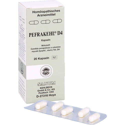 PEFRAKEHL D 4 Kapseln PEFRAKEHL D 4 Kapseln