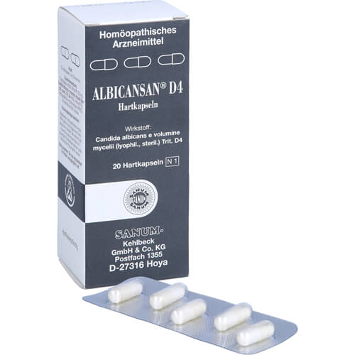 ALBICANSAN D 4 Kapseln ALBICANSAN D 4 Kapseln