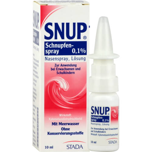 SNUP Schnupfenspray 0,1% Nasenspray SNUP Schnupfenspray 0,1% Nasenspray