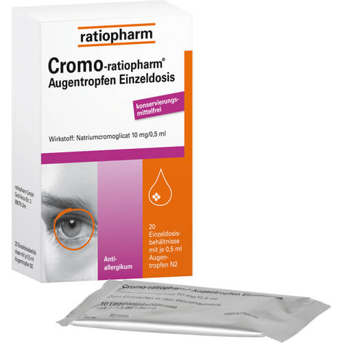 CROMO-RATIOPHARM Augentropfen Einzeldosis CROMO-RATIOPHARM Augentropfen Einzeldosis