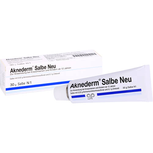 AKNEDERM Salbe Neu AKNEDERM Salbe Neu