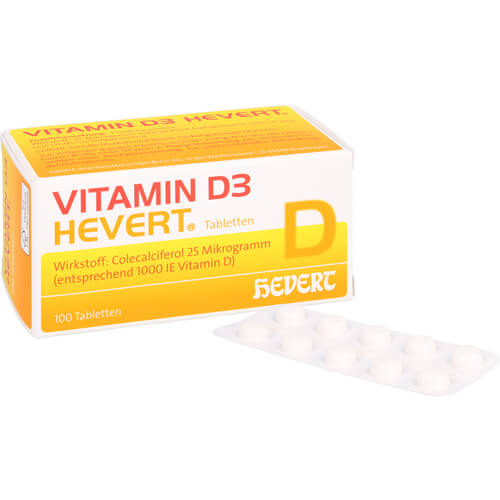 VITAMIN D3 HEVERT Tabletten VITAMIN D3 HEVERT Tabletten