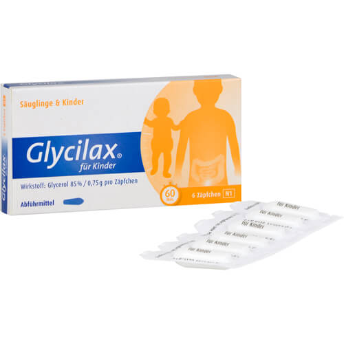 GLYCILAX Suppositorien für Kinder GLYCILAX Suppositorien für Kinder