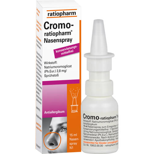 CROMO-RATIOPHARM Nasenspray konservierungsfrei CROMO-RATIOPHARM Nasenspray konservierungsfrei