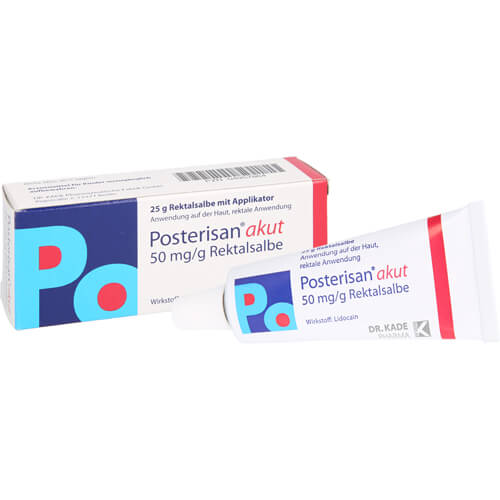 POSTERISAN akut 50 mg/g Rektalsalbe POSTERISAN akut 50 mg/g Rektalsalbe
