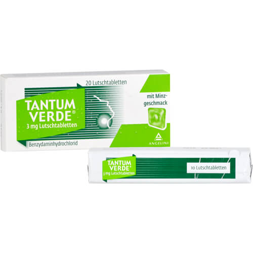 TANTUM VERDE 3 mg Lutschtabl.m.Minzgeschmack TANTUM VERDE 3 mg Lutschtabl.m.Minzgeschmack