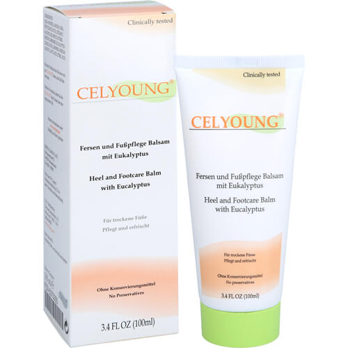 CELYOUNG Fersen und Fußpflege Balsam m.Eukalyp. CELYOUNG Fersen und Fußpflege Balsam m.Eukalyp.