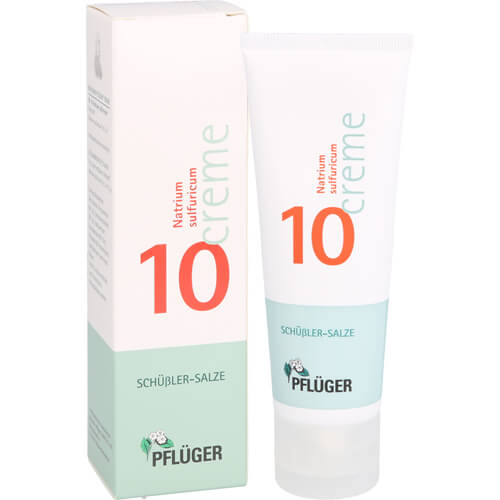 BIOCHEMIE Pflüger 10 Natrium sulfuricum Creme BIOCHEMIE Pflüger 10 Natrium sulfuricum Creme