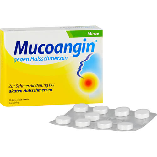 MUCOANGIN Minze 20 mg Lutschtabletten MUCOANGIN Minze 20 mg Lutschtabletten