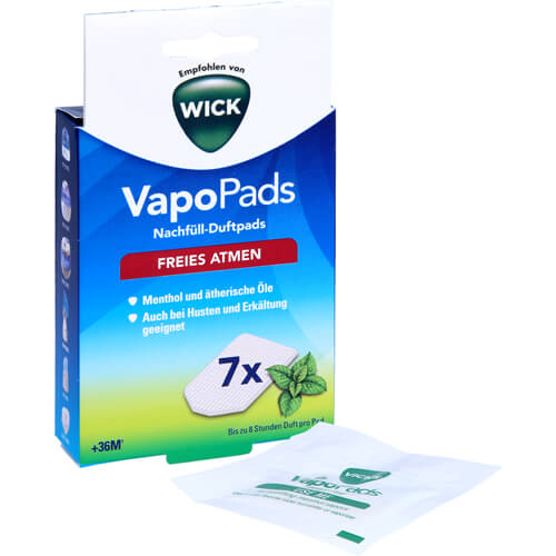 WICK VapoPads 7 Menthol Pads WH7 WICK VapoPads 7 Menthol Pads WH7