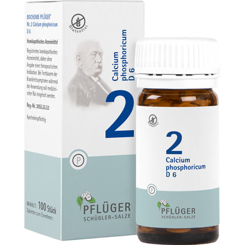 BIOCHEMIE Pflüger 2 Calcium phosphoricum D 6 Tabl. BIOCHEMIE Pflüger 2 Calcium phosphoricum D 6 Tabl.