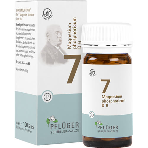 BIOCHEMIE Pflüger 7 Magnesium phosphoricum D 6 Tab BIOCHEMIE Pflüger 7 Magnesium phosphoricum D 6 Tab