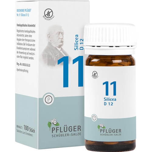 BIOCHEMIE Pflüger 11 Silicea D 12 Tabletten BIOCHEMIE Pflüger 11 Silicea D 12 Tabletten