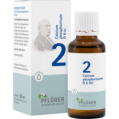 BIOCHEMIE Pflüger 2 Calcium phosphoricum D 6 Tro. BIOCHEMIE Pflüger 2 Calcium phosphoricum D 6 Tro.