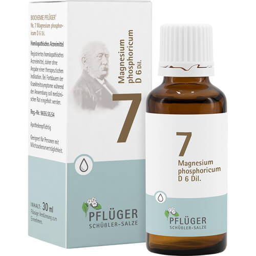 BIOCHEMIE Pflüger 7 Magnesium phosphoricum D 6 Tro BIOCHEMIE Pflüger 7 Magnesium phosphoricum D 6 Tro