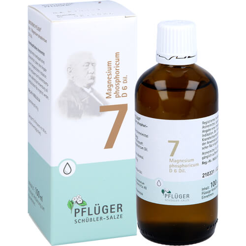 BIOCHEMIE Pflüger 7 Magnesium phosphoricum D 6 Tro BIOCHEMIE Pflüger 7 Magnesium phosphoricum D 6 Tro