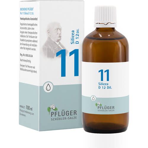BIOCHEMIE Pflüger 11 Silicea D 12 Tropfen BIOCHEMIE Pflüger 11 Silicea D 12 Tropfen