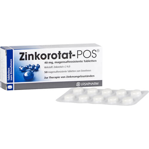 ZINKOROTAT POS magensaftresistente Tabletten ZINKOROTAT POS magensaftresistente Tabletten